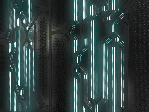 Scifi panel 71 PBR Texture CG Textures