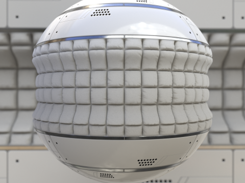 Sci-fi panel 73 PBR Texture CG 텍스쳐