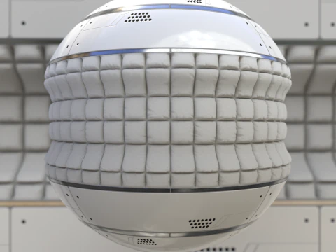 Sci-fi panel 73 PBR Texture CG Textures