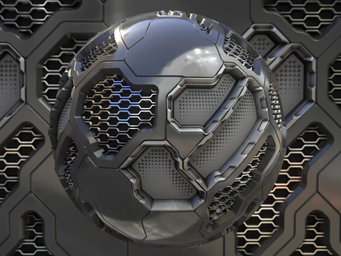 Bilimkurgu paneli 75 PBR Dokusu CG Dokuları