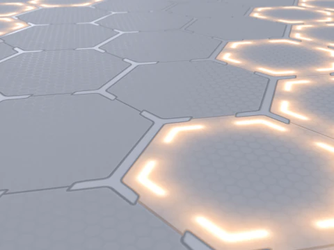 Sci-fi panel 78 PBR Texture CG Textures