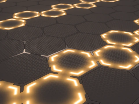 Sci-fi panel 78 PBR Texture CG Textures