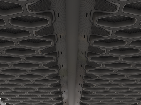 Sci-fi Panel 95 PBR Texture CG Текстури