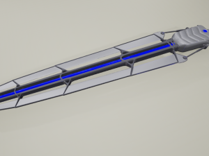 large laser sword 3D Model