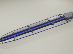large laser sword 3D Model