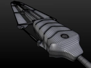 large laser sword 3D Model