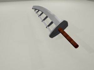 katana sword Modelo 3D