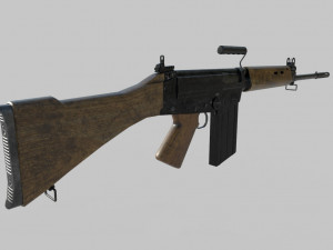 l1a1 - fn fal 3D Модель