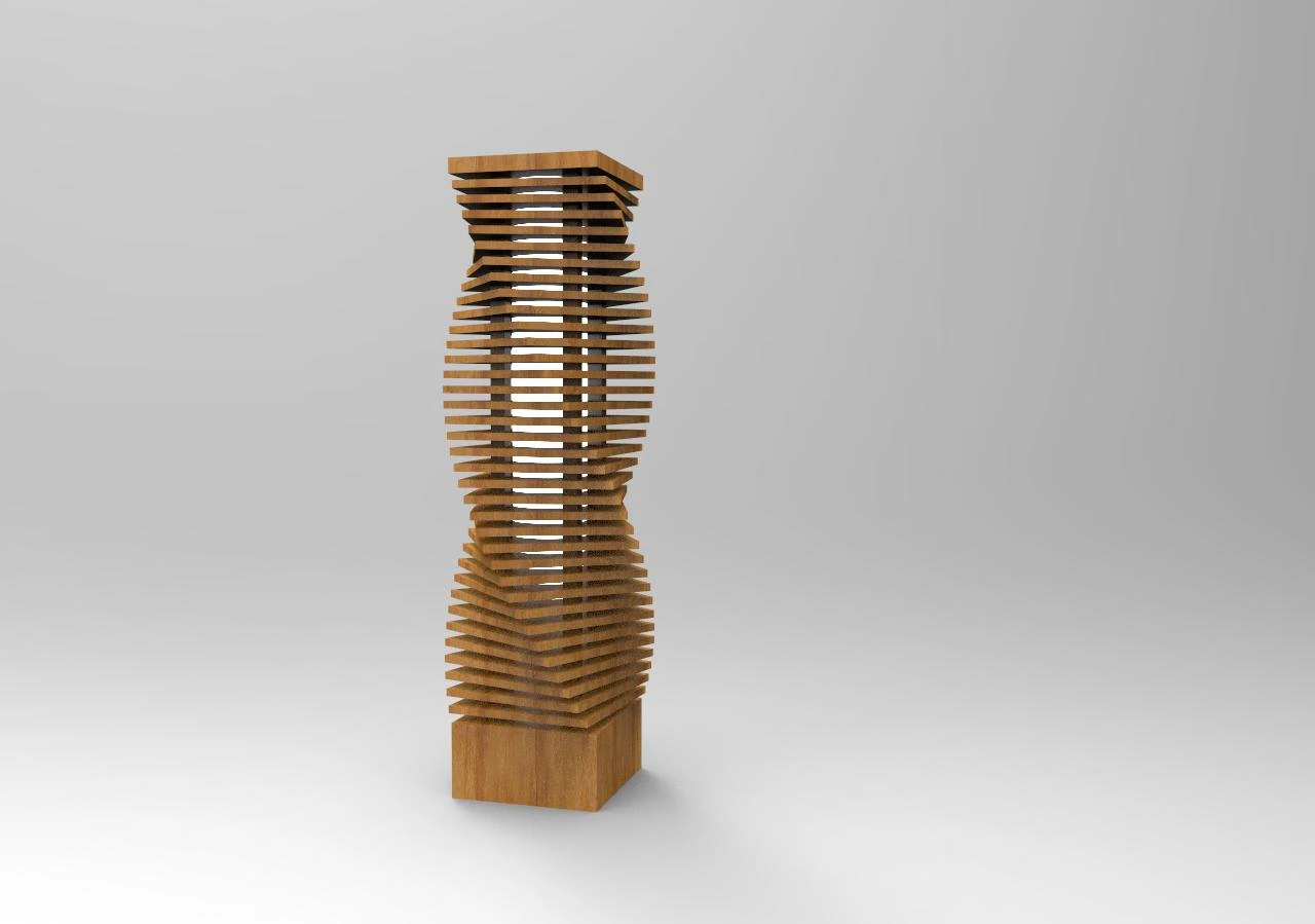 colummlamp 3D Model .c4d .max .obj .3ds .fbx .stl .blend