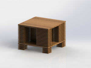 smart table 3D मॉडल