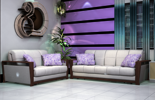 modern sofa 3D Model .c4d .max .obj .3ds .fbx .stl .blend 