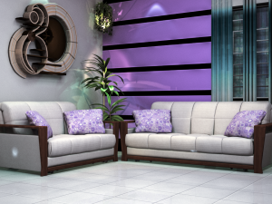 modern sofa 3Dモデル