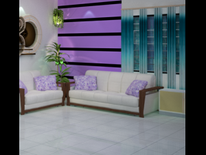 modern sofa 3D Model