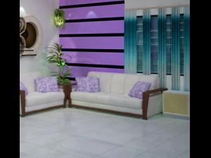 modern sofa 3D Model