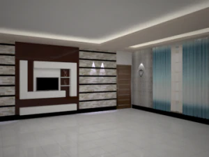 现代电视柜 3D 模型