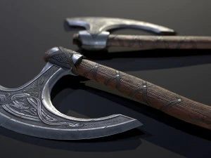 सेल्टिक कुल्हाड़ी01 3D मॉडल