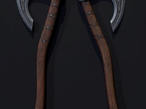 celtic axe01 Modelo 3D