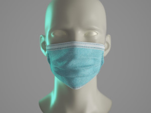 protective mask 3D 모델