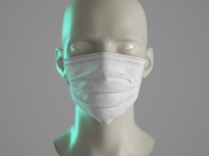 protective mask 3D-Modell