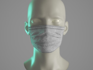 protective mask 3D-Modell