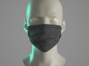 protective mask 3D-Modell
