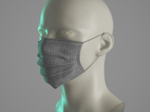 protective mask 3D-Modell