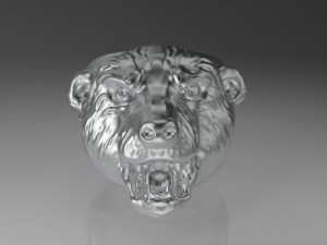 bear animal ring 3D-Druckmodell