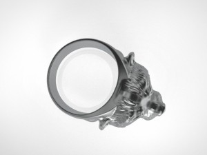 bear animal ring 3D-Druckmodell