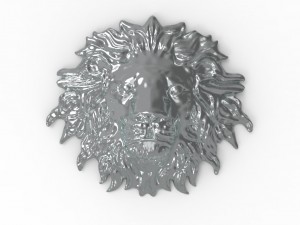 lion head 3D-printmodel