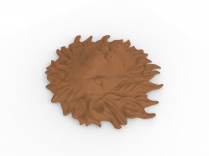 lion head 3D-printmodel