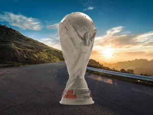 fifa world cup 2018 high poly 3D Print Model