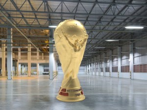 fifa world cup 2018 high poly 3Dプリントモデル
