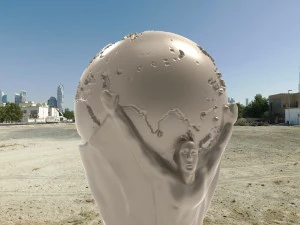 fifa world cup 2018 high poly 3D Print Model