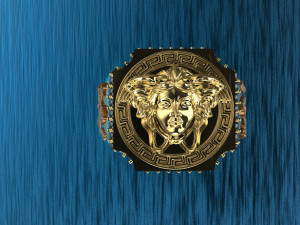 signet ring versase Modelo 3D