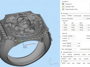 signet ring versase 3D Model