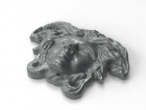 medusa face 3D मॉडल