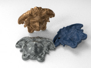 medusa face 3D मॉडल