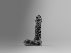 dragon head dildo penis genitalia 3D Model