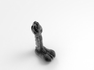 dragon head dildo penis genitalia 3D Model