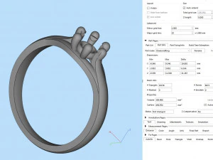 awesome diamond ring 3D Model