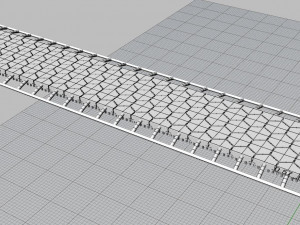 Hexagon Bracelet for single shot print 3D print model Modelo de impresión 3D