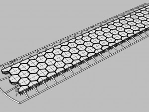 Hexagon Bracelet for single shot print 3D print model 3D Print Model