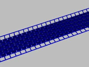 Hexagon Bracelet for single shot print 3D print model 3D Print Model