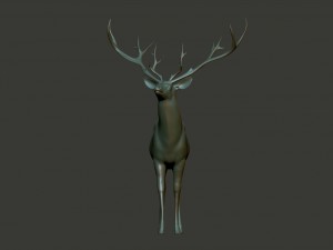 deer 3D-Druckmodell