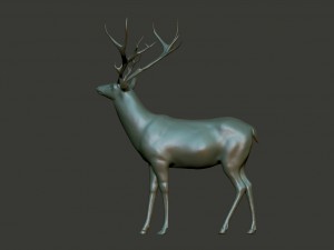 deer 3D-Druckmodell