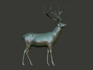 deer 3D Print Model