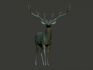 deer 3D-Druckmodell