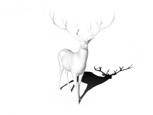 deer 3D-Druckmodell