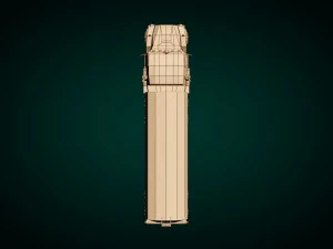 camion cisterna dei cartoni animati a basso numero di poligoni Modello 3D