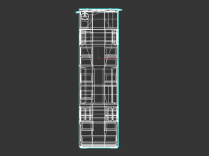 low-poly cartoon city bus 3D Model